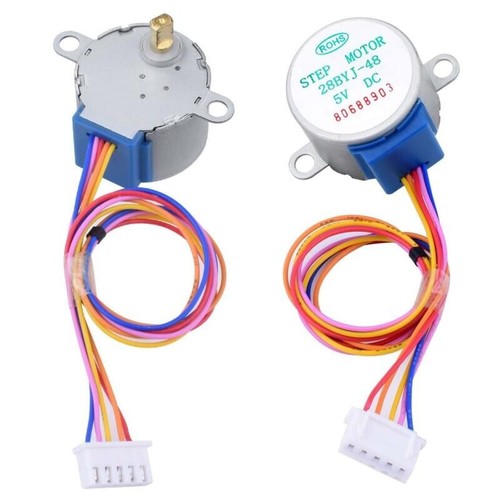 5V/4-Phase Geared Stepper Motor With ULN2003 Driver Board 28BYJ-48 For Arduino - Picture 3 of 12