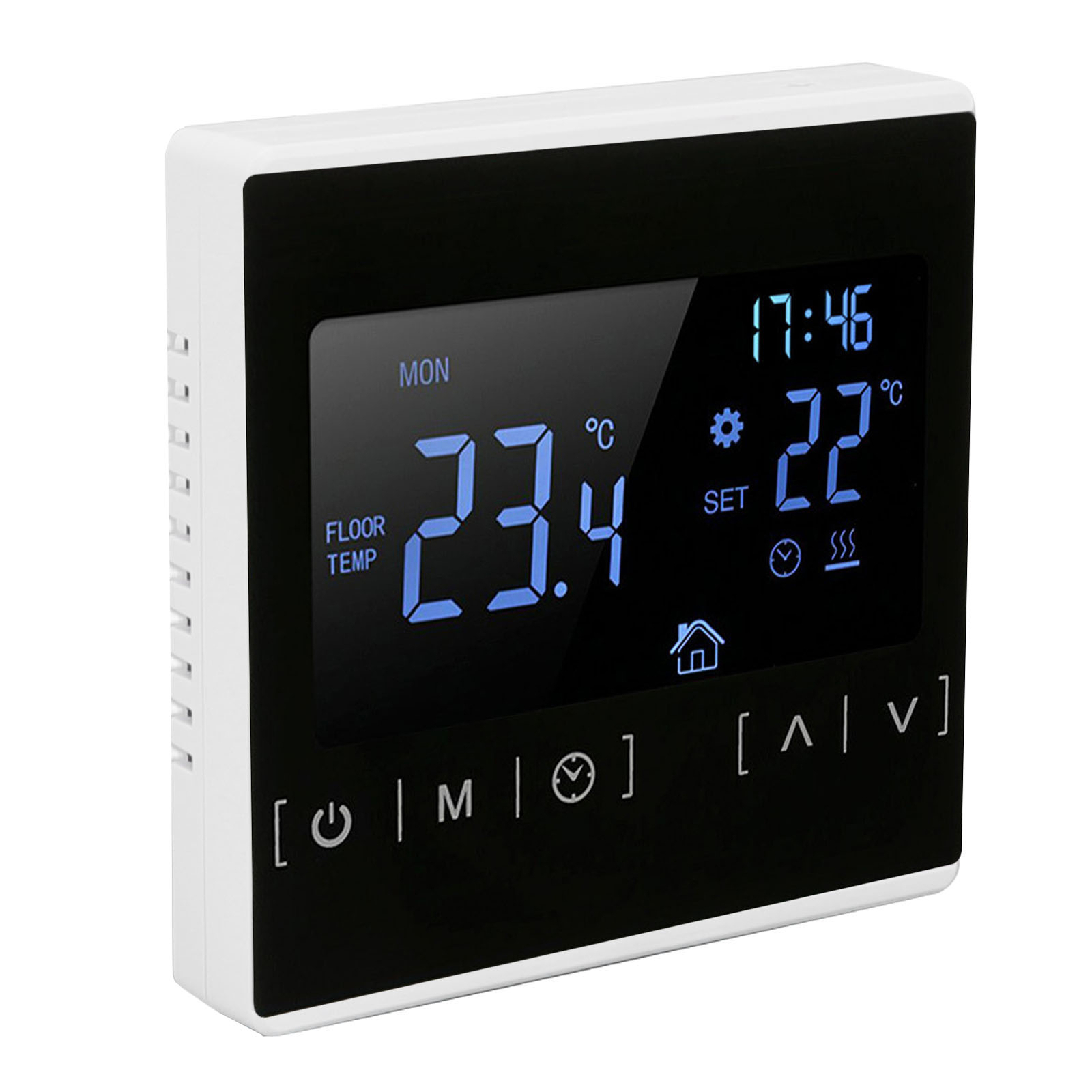 Smart Thermostat Backlit Touch Screen Dual Control Tempera... FER-image