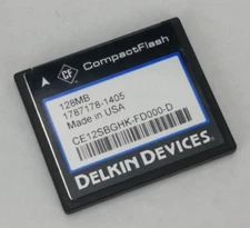 Lot Of 10 DELKIN DEVICES CE12SBGHK-FD000-D MEMORY CARD COMPACTFLASH  128MB