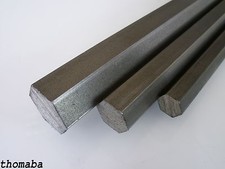 Automatenstahl Stange Sk Sechskant ab SW 6-41 mm wählbar, 11SMnPb30+C 1.0718