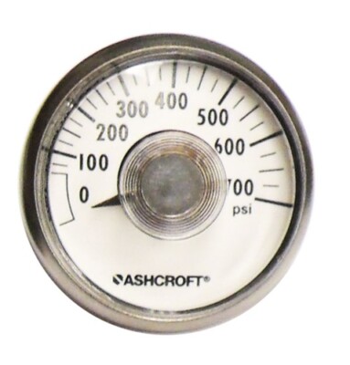 Appion Recovery Unit Gauge, 0-700 PSI, Input/Output, GA700, 1/8'' NPT Male (1) 