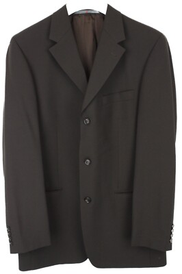 Mario Barutti X-Change Blazer Herren (UK) 40L Wollmischung Einreihig
