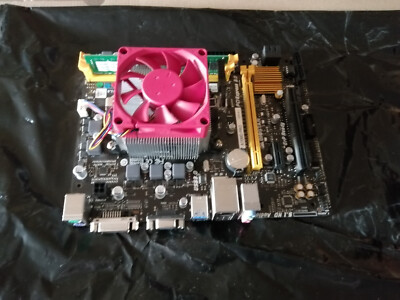 Biostar A70MD Pro Ver. 6.1 AMD A70M Mainboard Micro ATX Sockel FM2+  8GB Ram