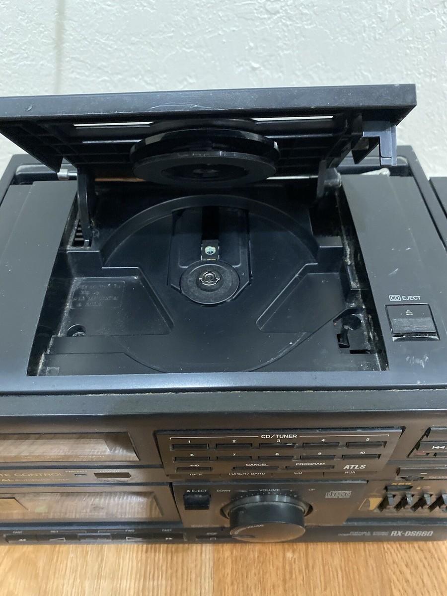 PANASONIC” RX-DS660 Stereo Boombox Cassette AM/FM Radio