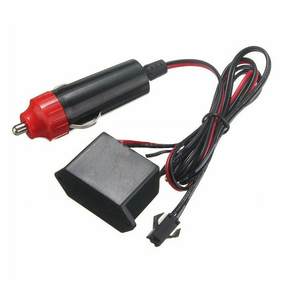 2m Red LED Car Interior Decorative Atmosphere Wire Strip Light Accessories USA - Image 2 of 4