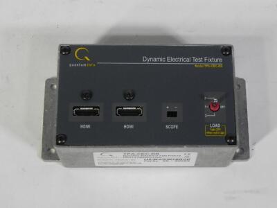Quantum Data TPA-CEC-RR Dynamic Electrical Test Fixture 00-00223