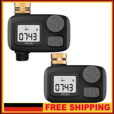 Water Timer 1-Outlet Digital Irrigation Timer Garden Lawn Greenhouse Supplies