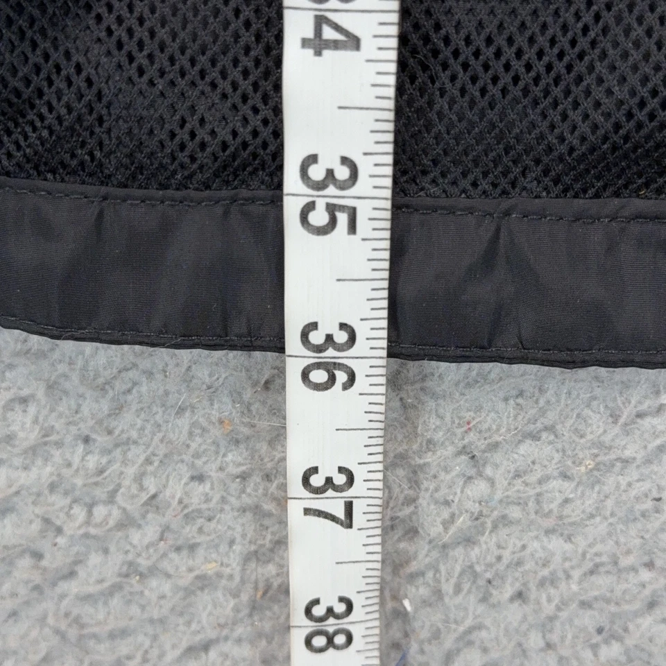 Chaqueta cortavientos Lucky Brand para mujer grande negra empaquetable con capucha forrada al aire libre Foto 4 de 4