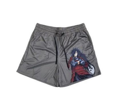 Madara  X Naruto Shippuden Mesh Short Large