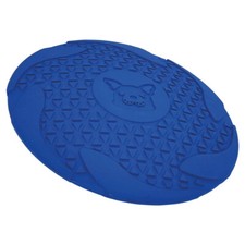 Nobby Hundespielzeug Frisbee Vollgummi blau 23 cm Wurf- und Kauvergn&uuml;gen