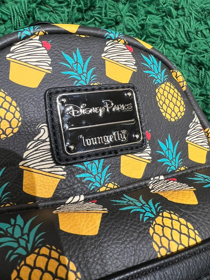 Loungefly Disney Parks Dole Whip Pineapple Swirl mini backpack eBay
