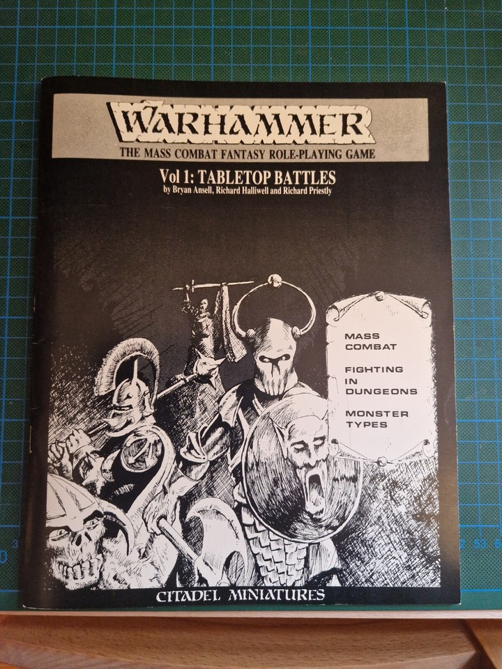 Warhammer The Mass Combat Fantasy RolePlaying Game (Games