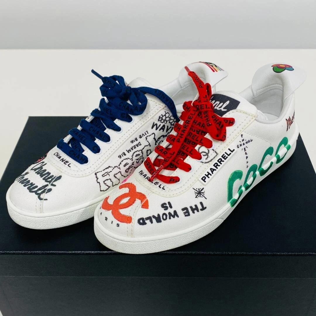 CHANEL, Shoes, Chanel Pharrell Capsule Collection Sneakers