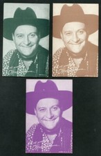 MAX TERHUNE & TIM HOLT EXHIBIT ARCADE  CARDS 7 DIFFERENT