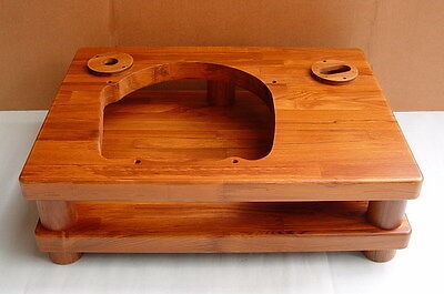 High Quality Edition Teak Plinth For Garrard 301 Ebay