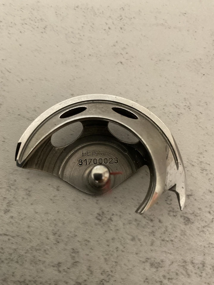 Gancho lanzadera Bernina 3170023 genuino 31700023 con 2 bobinas - nuevo estilo Foto 2 de 4