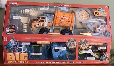 Little Tikes BIG Adventures Ultimate Explorer Mining Truck STEM Toy 1601398 New