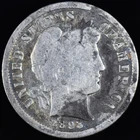 1893-S BARBER DIME ✪ AG ABOUT GOOD DETAILS ✪ 10C SILVER COIN SCARCE AC ◢TRUSTED◣