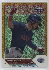 2023 Topps Pro Debut Chrome Gold Mini-Diamond Refractor 35/50 Juan Chacon fm0