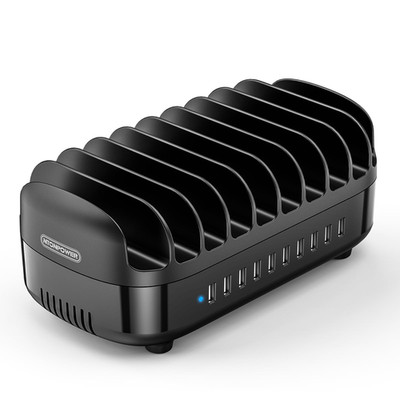 Ntonpower 10 Ports Charging Station For Multiple Devices 120W Charging Station