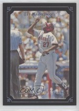 2007 UD Masterpieces Black Linen Frame 47/99 Vladimir Guerrero #32 HOF 1o3