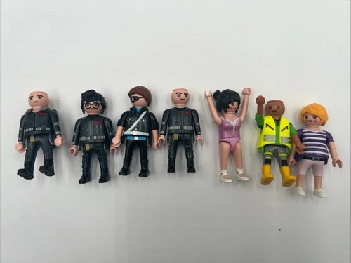 New ListingPlaymobil Vintage Lot Of 7 Figures For Parts Or Repair