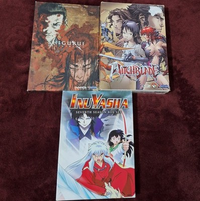 Mixed Anime Series DVD Bundle Lot Set 2