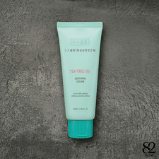 Bring Green Tea Tree Cica Soothing Cream 100ml Acne-Prone Skin Cooling K-Beauty