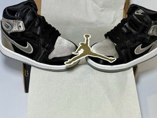 Jordan 1 Retro High OG (TD) In black medium gray and white - Brand New - Size 5c