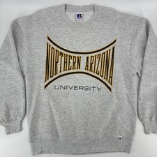 Vintage Russell Athletic Sweatshirt Men Large Northern Arizona University NAU