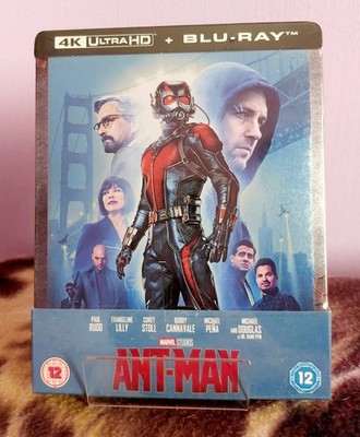 Ant-Man 4K Ultra HD + Blu-ray SteelBook Zavvi mit deutscher Tonspur NEU & OVP