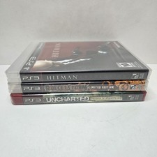 Hitman Absolution + Bulletstorm Limited + Uncharted Drake Sony Playstation 3 PS3