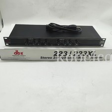 DBX 223XL Stereo 2-Way/Mono 3-Way Crossover Rack Mountable Fast Delivery