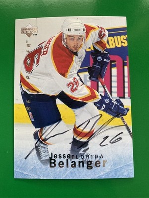 Jesse Belanger 1995-96 Upper Deck Be A Player BAP Autograph Card #S143