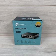 TP-Link TL-SG105S 5-Port Desktop Gigabit Ethernet Switch/Hub Ethernet Splitter