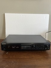 Sony MDS-JE510 Mini Disc Deck Player Works Eject Makes Clicking Noise Read