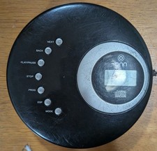 ONN ONA12AV025 Portable Personal CD Player Black Silver NOT WORKING FOR PARTS