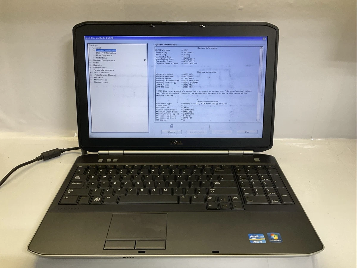 Dell Latitude E5520 for sale - eBay