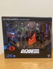 G I Joe Classified Series Steel Corps Commander VS Twilight Guard 141