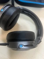 Sennheiser HD6 Mix Wired Headphones Works With case and extra jack attachment