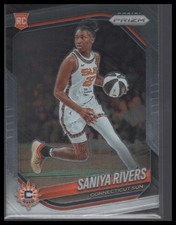2025 Panini Prizm WNBA Saniya Rivers #131 RC Sun A0012