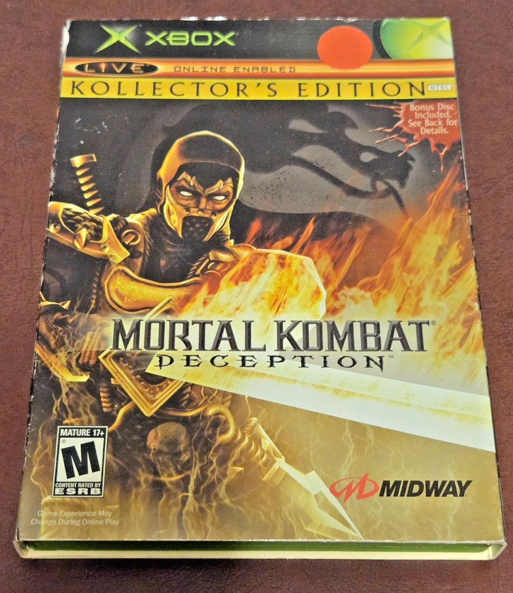 Mortal Kombat: Deception Microsoft Xbox Video Games for sale | eBay