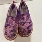 Minecraft Girls' Pink and Purple Canvas Slip-On Sneakers Youth Size 2 — photo 2