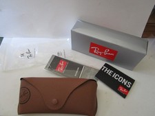 NEW RAY BAN Ferrari Sunglasses Box  Accessories ONLY Italy Made