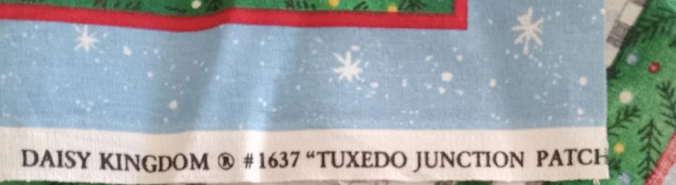 Daisy Kingdom~Tuxedo Junction~"#1-Greatest Show On Ice"~Cotton Fabric~6.5'x9.25" - Image 4 of 4