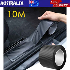 Carbon Fiber Automotive Adhesive Tape Roll Matte Black Protective Car Film Self-
