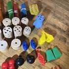 Classic Hasbro Tinkertoy Wood & Plastic ULTRA 23267 Construction See Description — photo 5