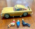 Vintage Corgi Toys Die Cast James Bond 007 Gold Aston Martin DB5