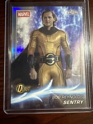 Sentry Bob Reynolds Refractor 2025 Marvel Topps Chrome Studios #189
