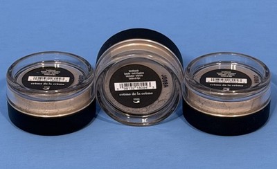 BAREMINERALS BARE ESCENTUALS - CREME DE LA CREME - EYESHADOW - .57g - LOT OF 3